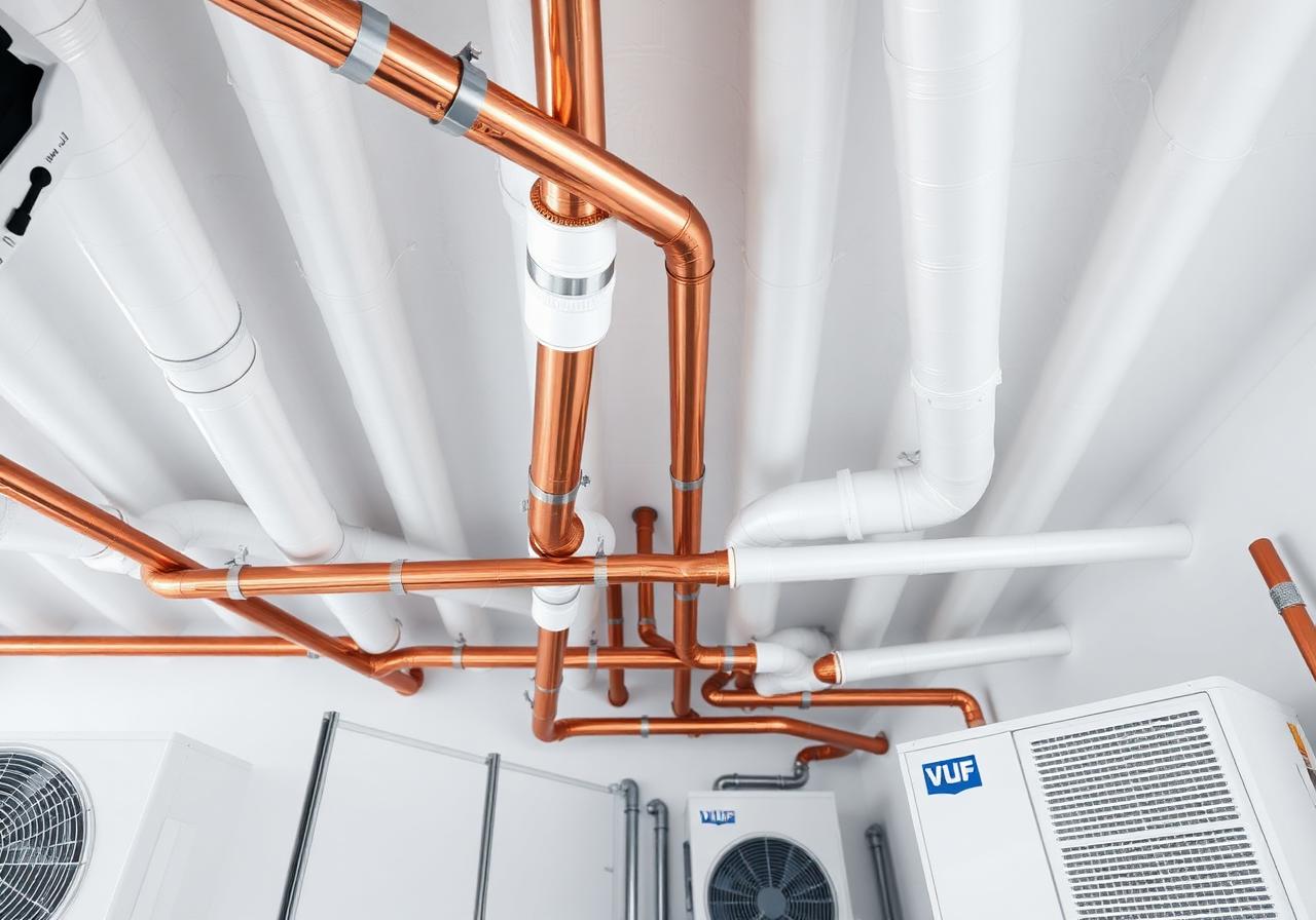 Infraestrutura premium de ar-condicionado